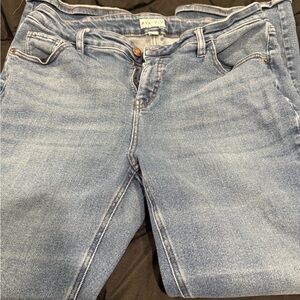 Ava & Viv Women's Blue wide leg Jeans